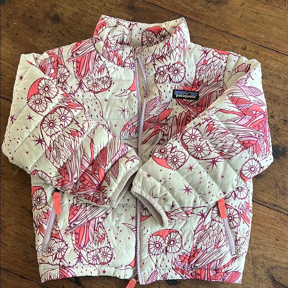 Patagonia Kids' Owl Print Jacket